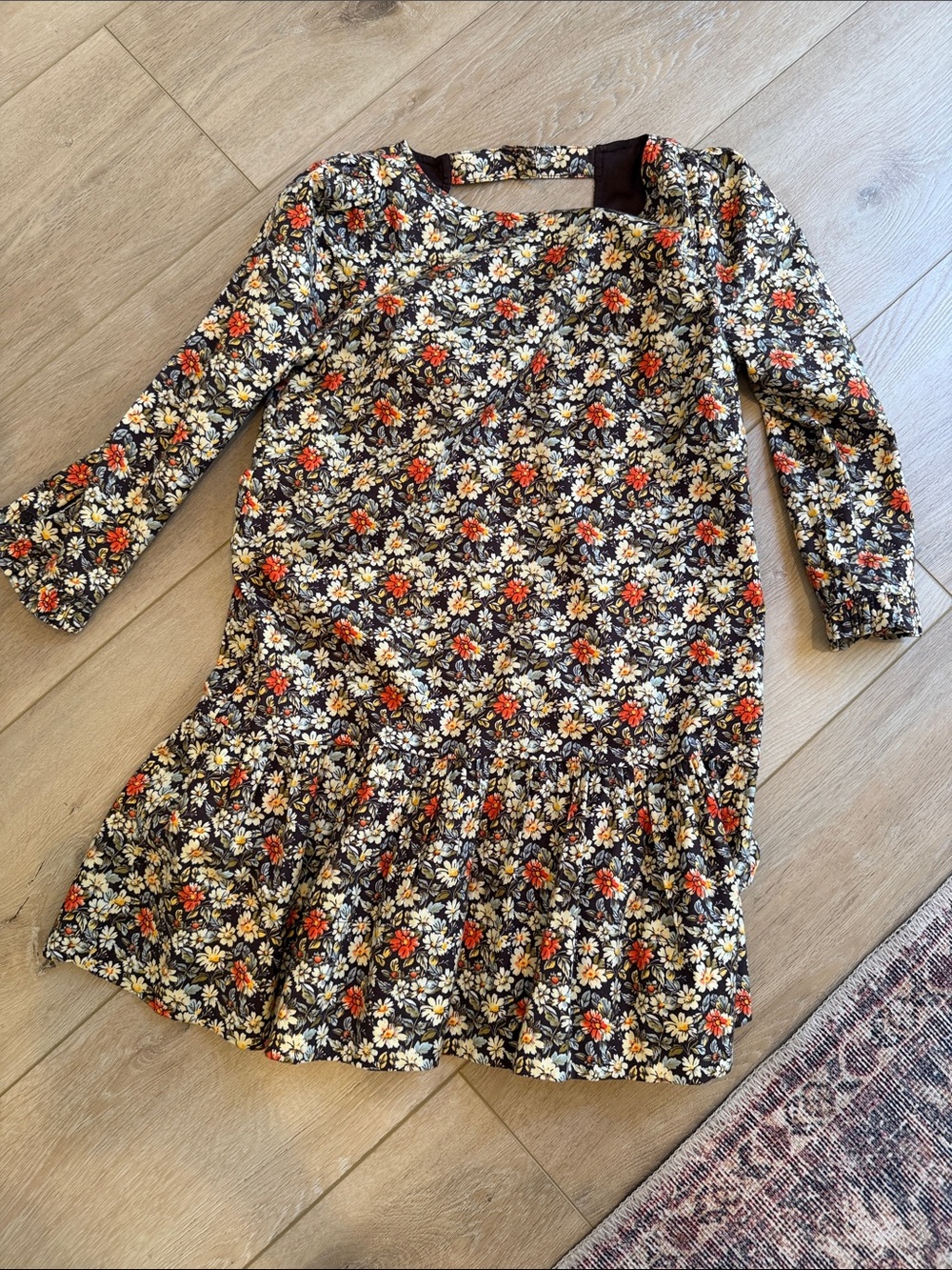 Free People floral cotton dress